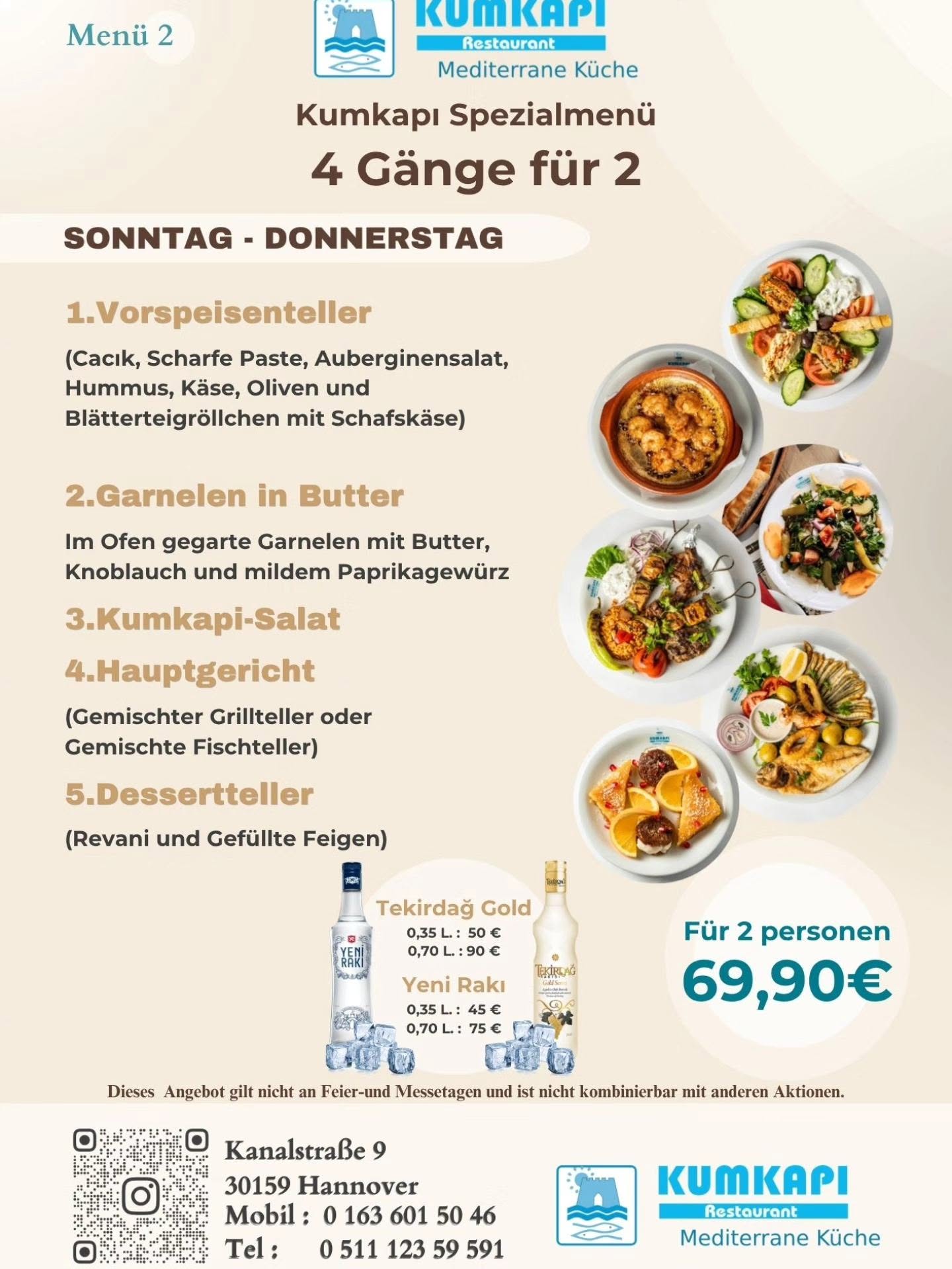 Gebratener Fisch im Kumkapi Hannover